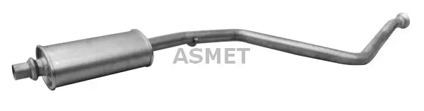 Handler.Part Middle silencer ASMET 08024 1