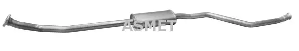 Handler.Part Middle silencer ASMET 09058 1