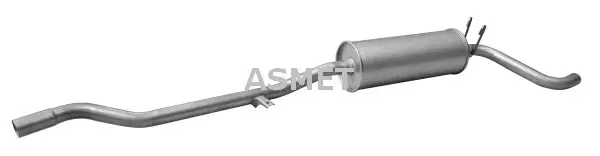 Handler.Part End silencer ASMET 09086 1