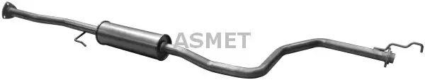 Handler.Part Middle silencer ASMET 13006 2