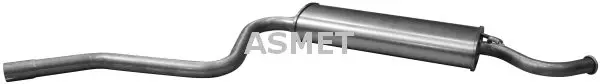 Handler.Part End silencer ASMET 16024 1