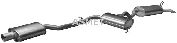 Handler.Part End silencer ASMET 16036 1