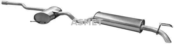 Handler.Part End silencer ASMET 16076 2