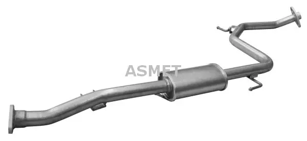 Handler.Part Middle silencer ASMET 11022 1