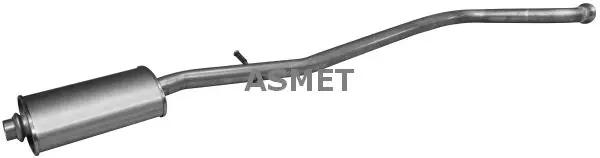 Handler.Part Middle silencer ASMET 08029 1