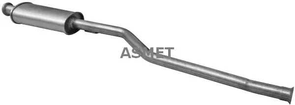 Handler.Part Middle silencer ASMET 09047 2