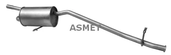 Handler.Part End silencer ASMET 16028 2