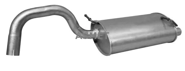 Handler.Part End silencer ASMET 18027 1