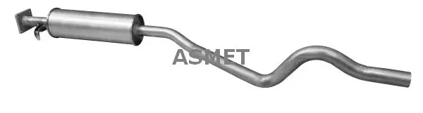 Handler.Part Middle silencer ASMET 24015 2