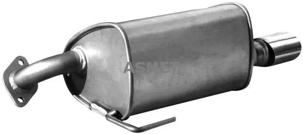 Handler.Part Middle silencer ASMET 17001 1