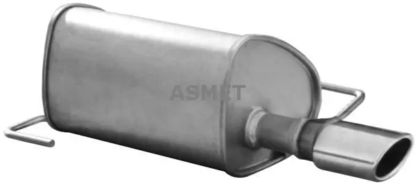 Handler.Part Middle silencer ASMET 17001 2