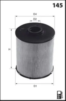 Handler.Part Fuel filter Lucas LFDE256 2