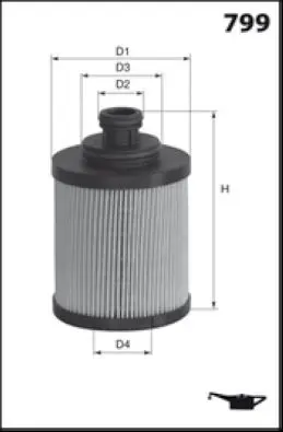 Handler.Part Oil filter Lucas LFOE245 1