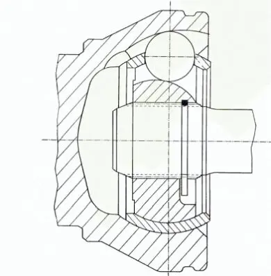 Handler.Part Joint kit, drive shaft Spidan 24629 2