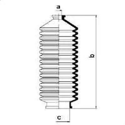 Handler.Part Bellow, steering Spidan 83965 1