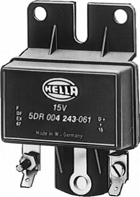 Handler.Part Alternator regulator HELLA 5DR004243051 1