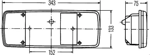 Handler.Part Combination rearlight HELLA 2SK003567331 3