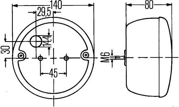 Handler.Part Combination rearlight HELLA 2SE001685221 3