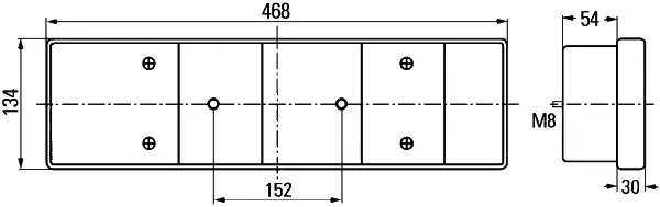 Handler.Part Combination rearlight HELLA 2VD008204231 3