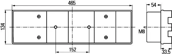 Handler.Part Combination rearlight HELLA 2VP008204181 2