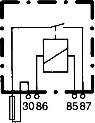 Handler.Part Relay, main current HELLA 4RA003530041 2