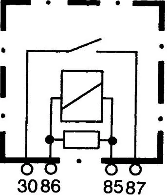 Handler.Part Relay, main current HELLA 4RA007957007 2