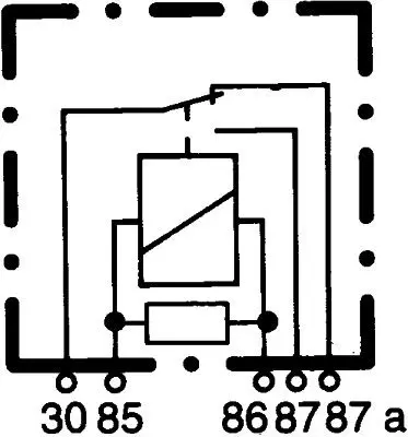 Handler.Part Relay, main current HELLA 4RD007794027 2