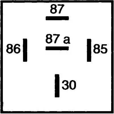 Handler.Part Relay, main current HELLA 4RD933332057 3