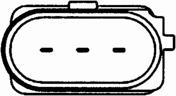 Handler.Part Sensor, crankshaft pulse HELLA 6PU009146381 2