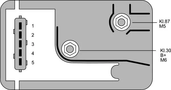 Handler.Part Control unit, glow plug system HELLA 4RV008188301 3