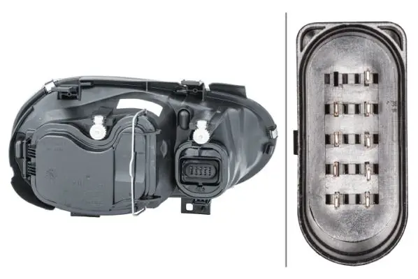 Handler.Part Headlight HELLA 1EJ007700071 2