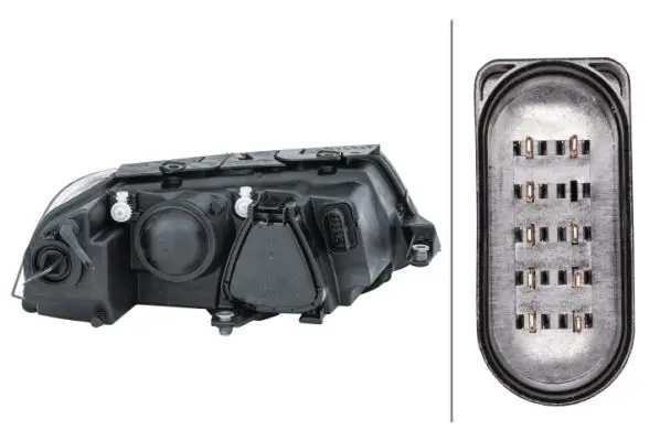 Handler.Part Headlight HELLA 1EL008350011 2