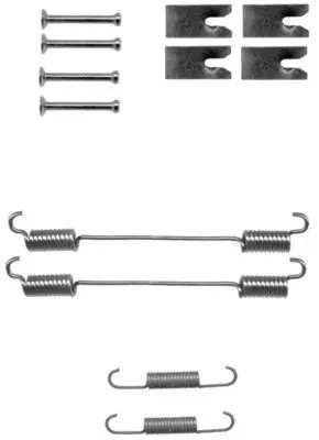 Handler.Part Accessory kit, brake shoes HELLA 8DZ355200831 1