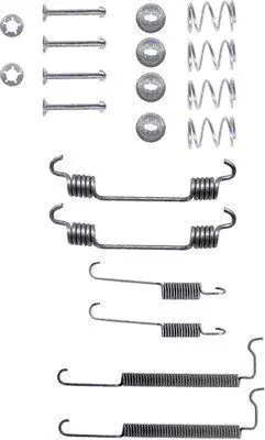 Handler.Part Accessory kit, brake shoes HELLA 8DZ355200241 1