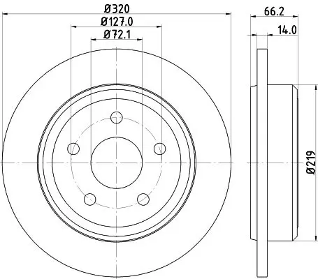 Handler.Part Brake disc HELLA 8DD355115501 4