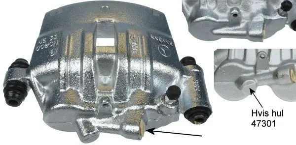 Handler.Part Brake caliper HELLA 8AC355386211 1