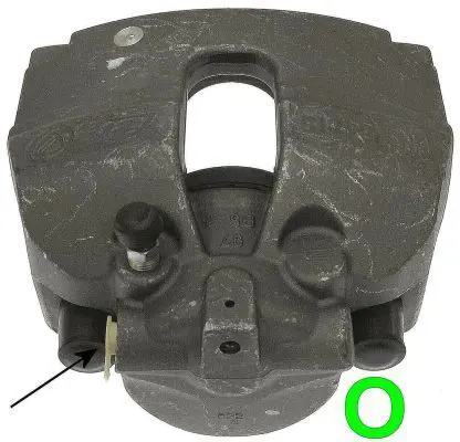 Handler.Part Brake caliper HELLA 8AC355389331 1