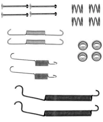 Handler.Part Accessory kit, brake shoes HELLA 8DZ355202091 1