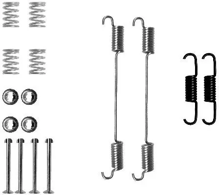 Handler.Part Accessory kit, brake shoes HELLA 8DZ355200601 1