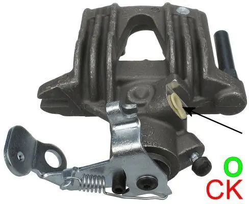 Handler.Part Brake caliper HELLA 8AC355381311 1