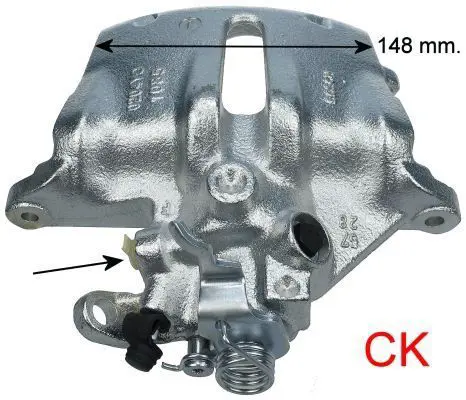 Handler.Part Brake caliper HELLA 8AC355392071 1