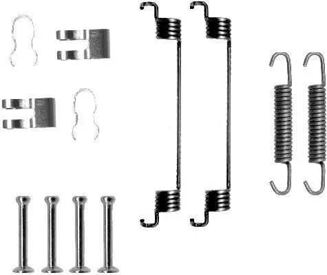 Handler.Part Accessory kit, brake shoes HELLA 8DZ355200561 1