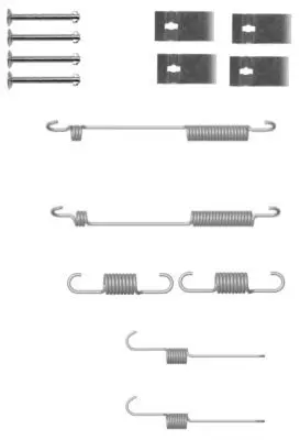 Handler.Part Accessory kit, brake shoes HELLA 8DZ355200941 1