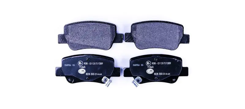 Handler.Part Brake pad set, disc brake HELLA 8DB355014641 1