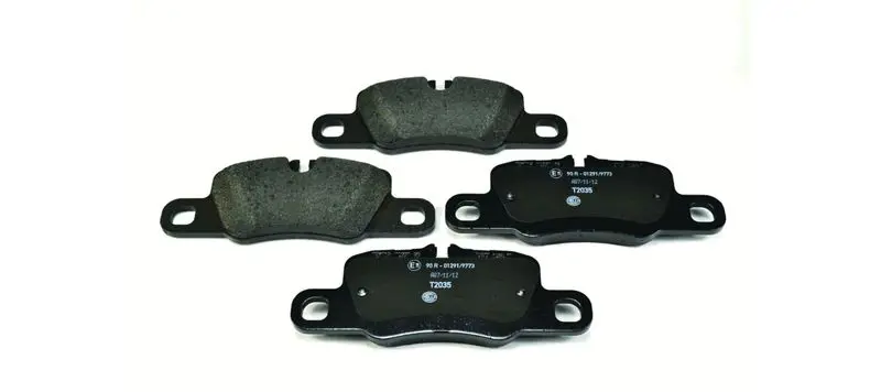 Handler.Part Brake pad set, disc brake HELLA 8DB355015651 1