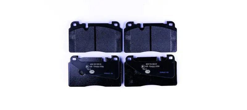 Handler.Part Brake pad set, disc brake HELLA 8DB355020251 1