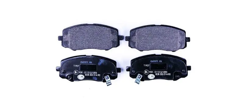 Handler.Part Brake pad set, disc brake HELLA 8DB355014901 1