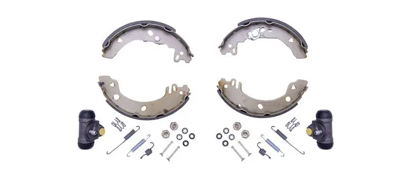 Handler.Part Brake shoe set HELLA 8DB355003131 1