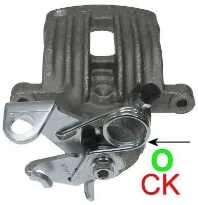 Handler.Part Brake caliper HELLA 8AC355383901 1