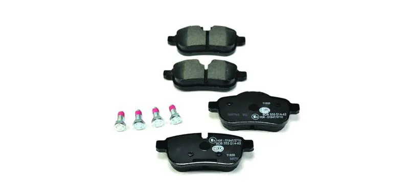 Handler.Part Brake pad set, disc brake HELLA 8DB355014621 1